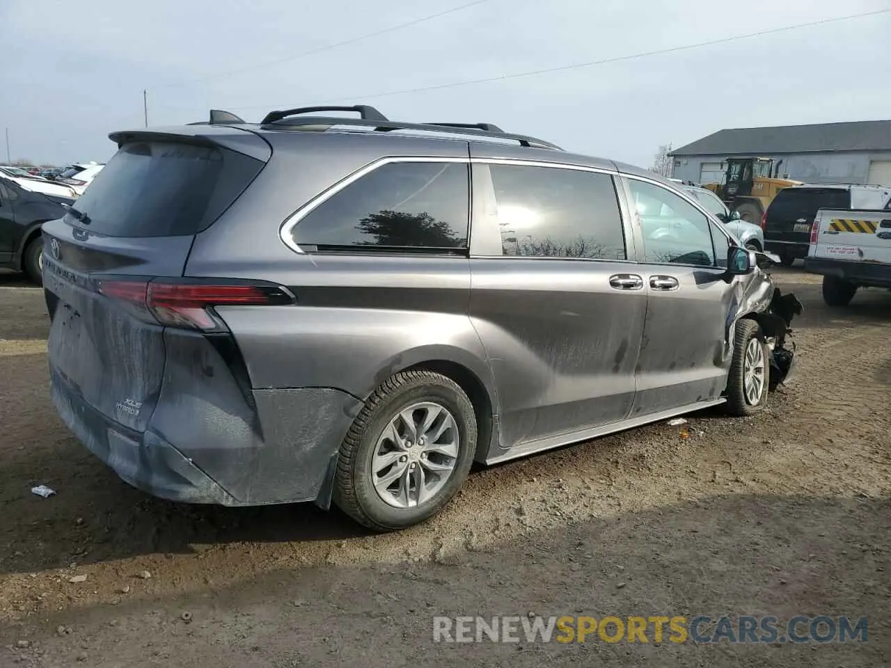 3 Фотография поврежденного автомобиля 5TDYRKEC2NS095642 TOYOTA All Models 2022