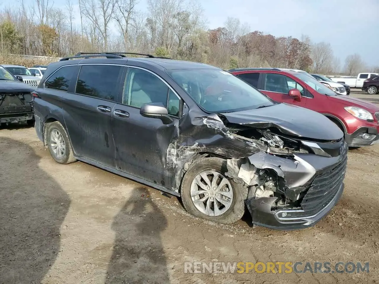 4 Фотография поврежденного автомобиля 5TDYRKEC2NS095642 TOYOTA All Models 2022