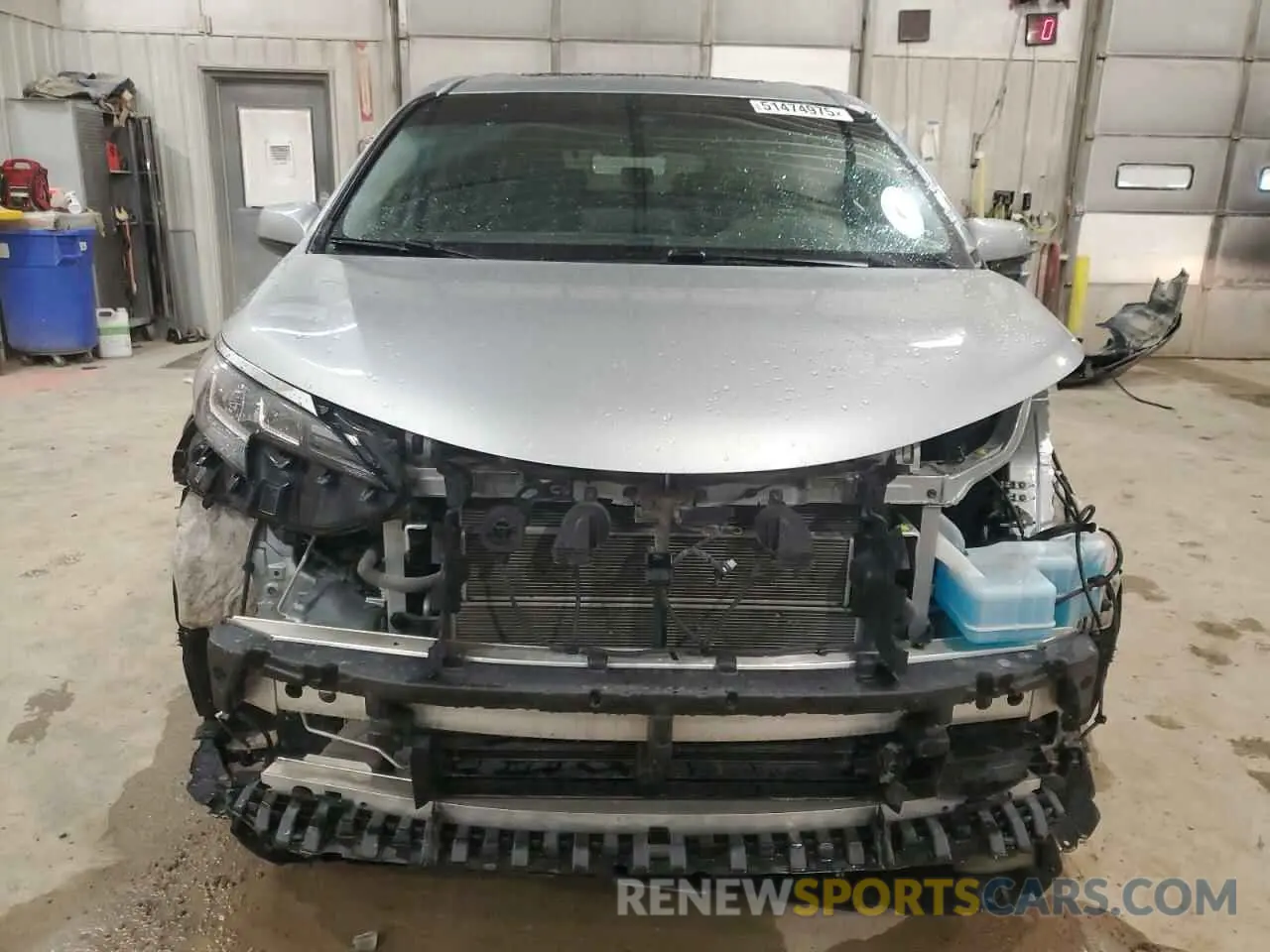 5 Фотография поврежденного автомобиля 5TDYRKEC3NS085248 TOYOTA All Models 2022