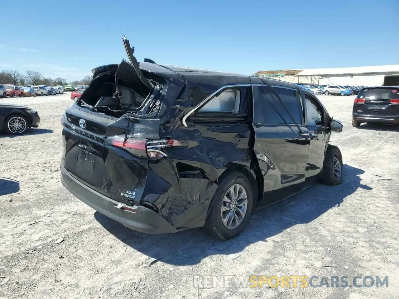 3 Фотография поврежденного автомобиля 5TDYRKEC8NS106689 TOYOTA All Models 2022