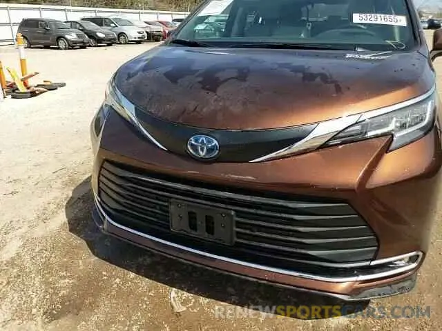 15 Photograph of a damaged car 5TDYRKEC8NS111603 TOYOTA All Models 2022