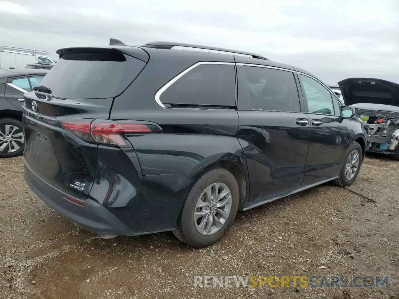 3 Фотография поврежденного автомобиля 5TDYRKEC8NS135691 TOYOTA All Models 2022
