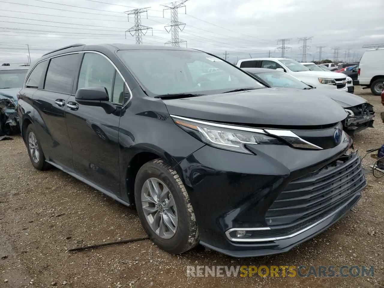 4 Фотография поврежденного автомобиля 5TDYRKEC8NS135691 TOYOTA All Models 2022
