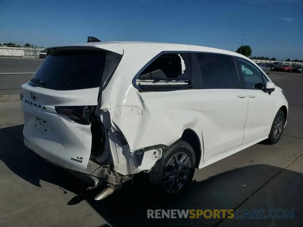3 Photograph of a damaged car 5TDKRKEC5PS160234 TOYOTA All Models 2023