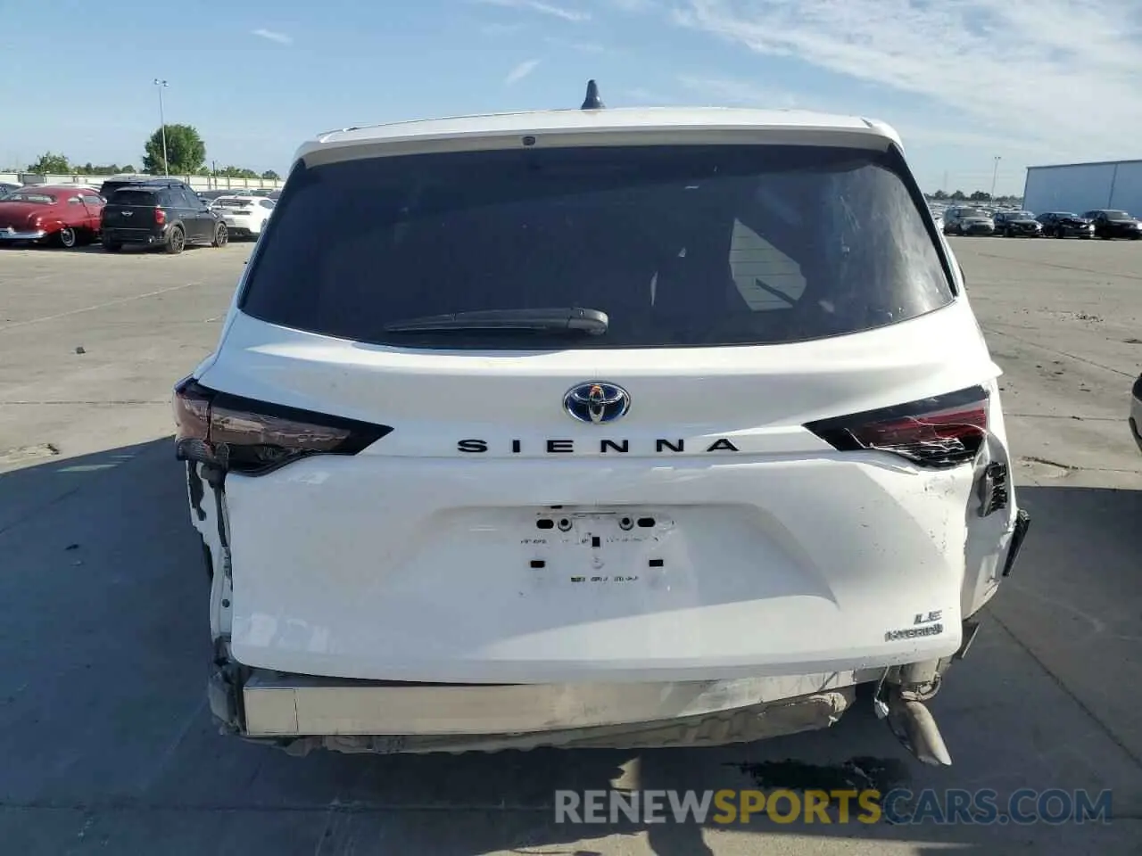 6 Photograph of a damaged car 5TDKRKEC5PS160234 TOYOTA All Models 2023
