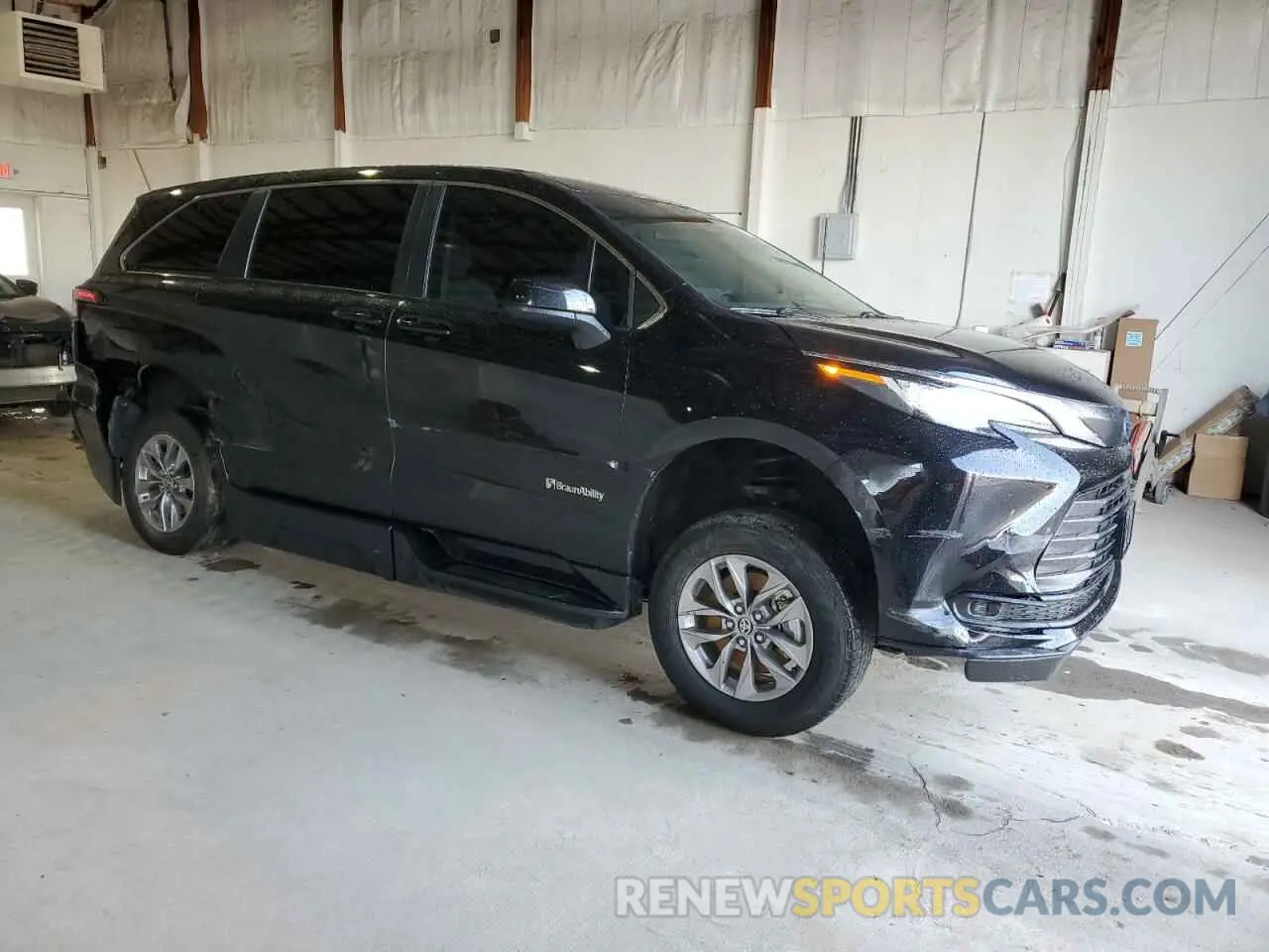 4 Photograph of a damaged car 5TDKRKEC7PS163393 TOYOTA All Models 2023