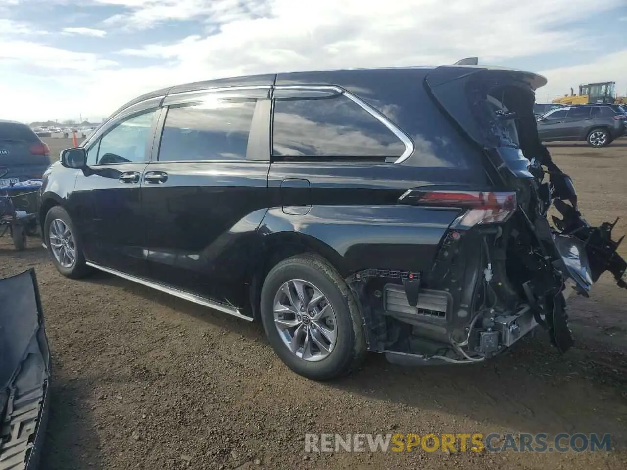 2 Photograph of a damaged car 5TDKRKEC8PS152628 TOYOTA All Models 2023