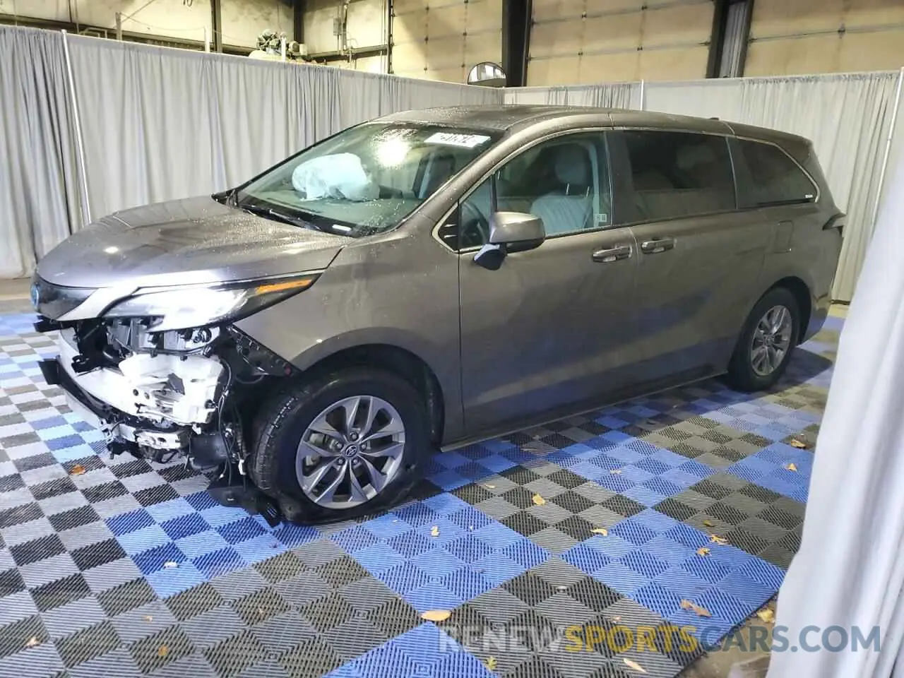 1 Photograph of a damaged car 5TDKRKEC9PS164447 TOYOTA All Models 2023
