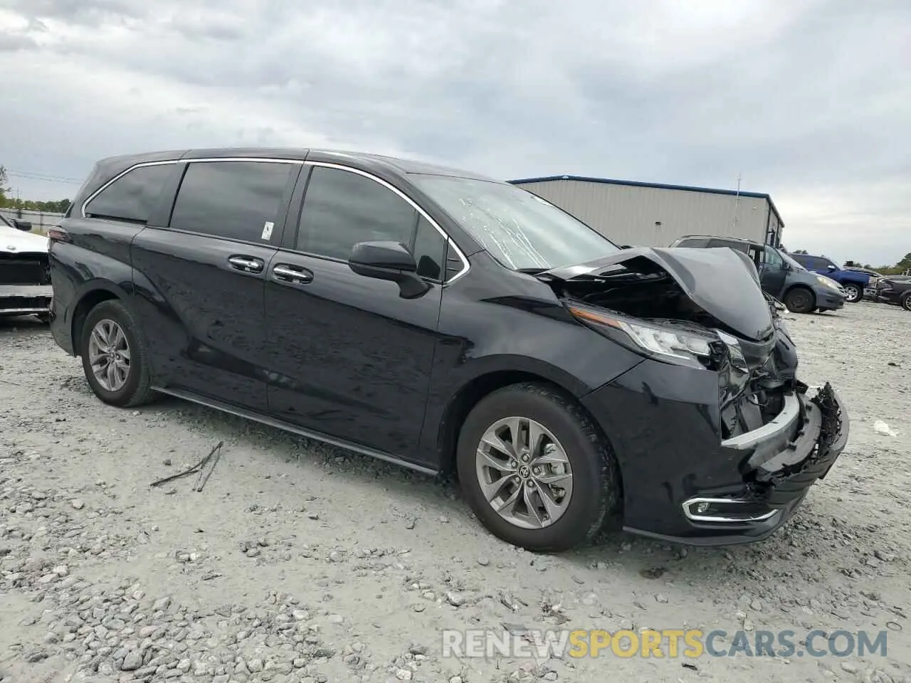 4 Photograph of a damaged car 5TDYRKEC2PS136810 TOYOTA All Models 2023