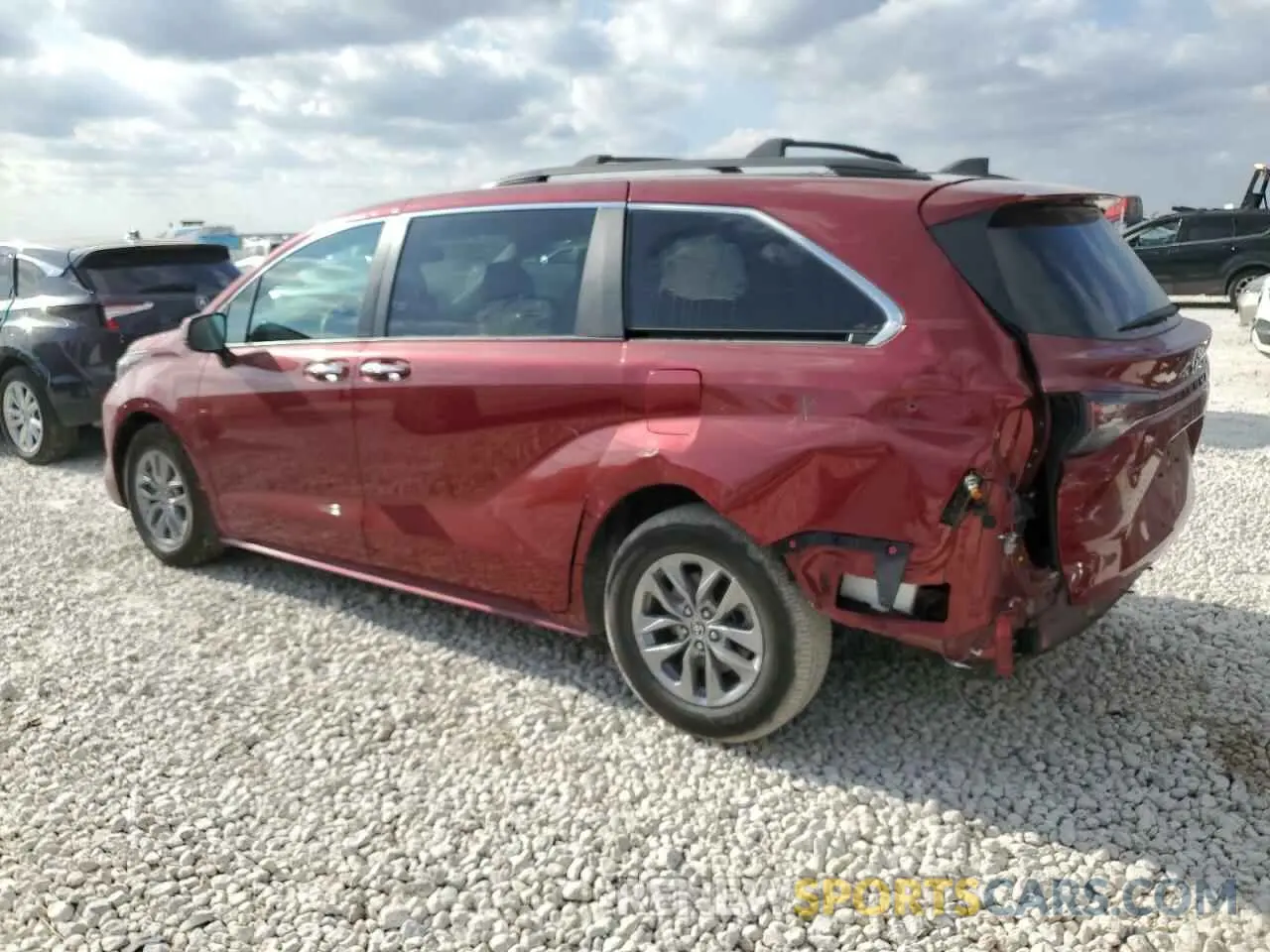 2 Фотография поврежденного автомобиля 5TDYRKEC7PS140450 TOYOTA All Models 2023
