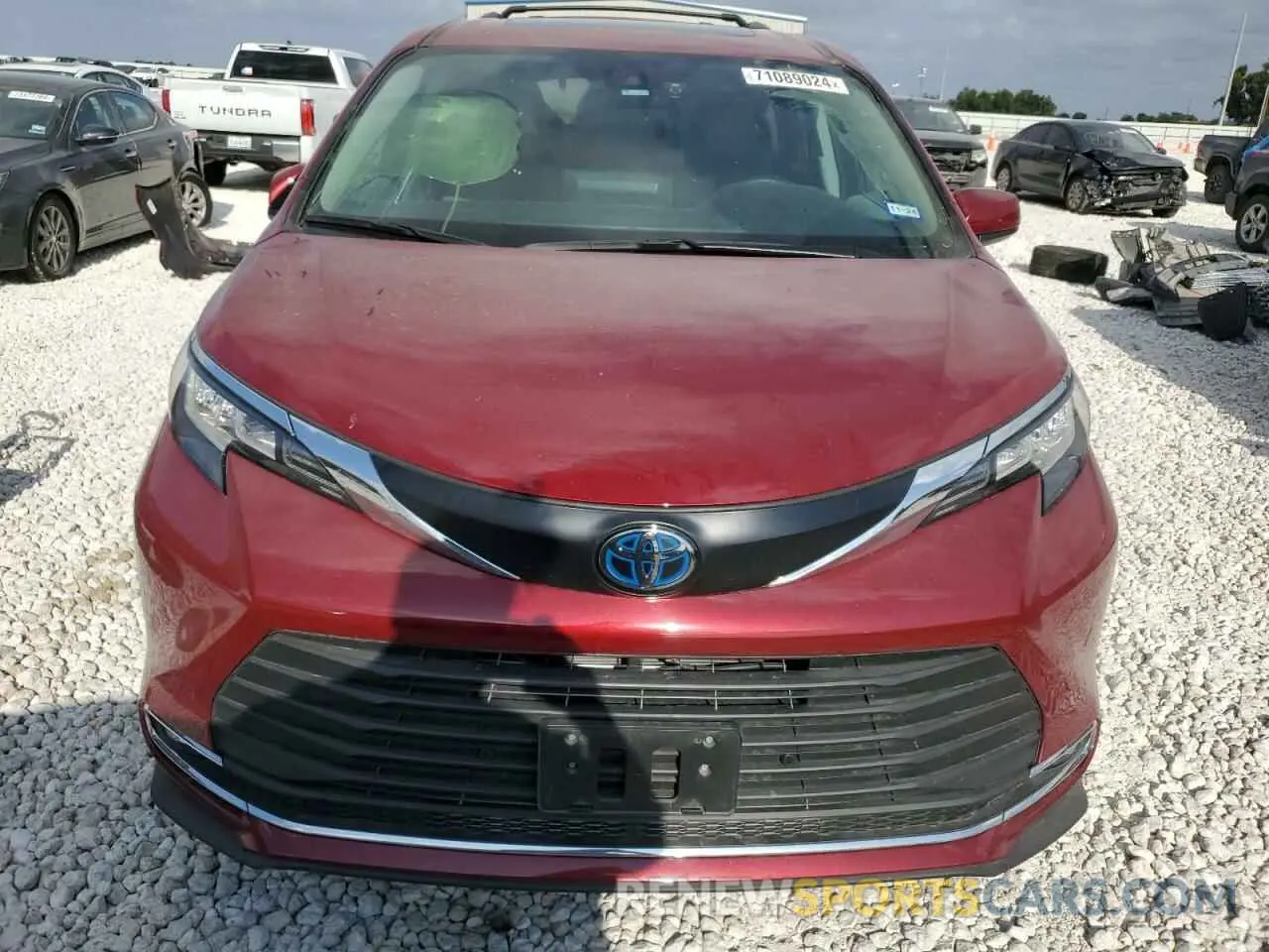 5 Фотография поврежденного автомобиля 5TDYRKEC7PS140450 TOYOTA All Models 2023