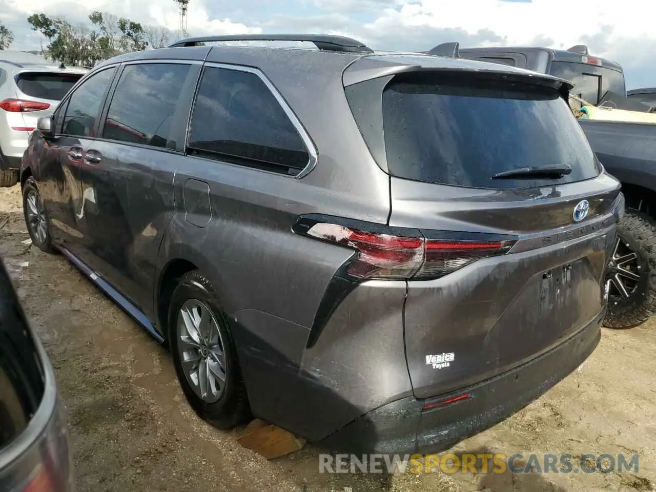 2 Photograph of a damaged car 5TDYRKEC7PS142747 TOYOTA All Models 2023