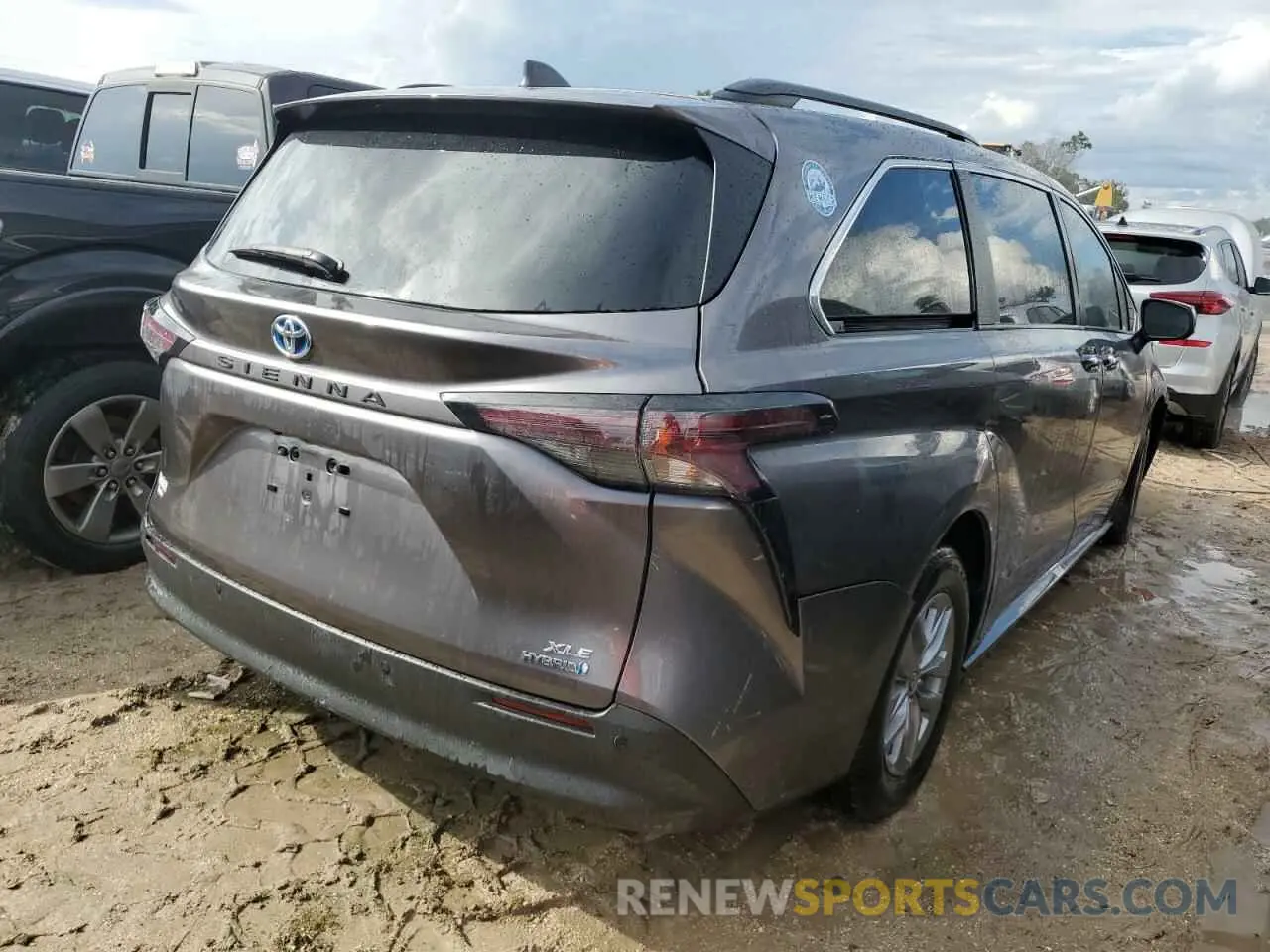 3 Photograph of a damaged car 5TDYRKEC7PS142747 TOYOTA All Models 2023