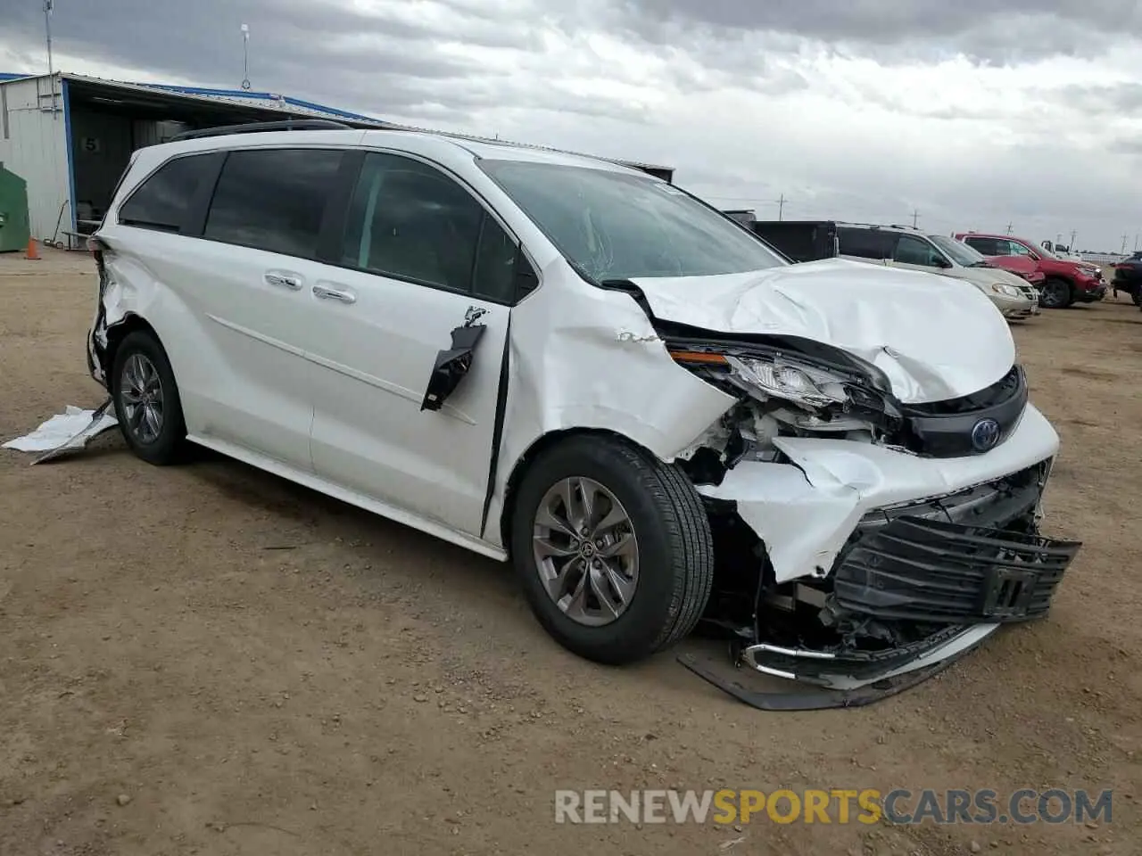 4 Photograph of a damaged car 5TDYRKEC8PS155832 TOYOTA All Models 2023