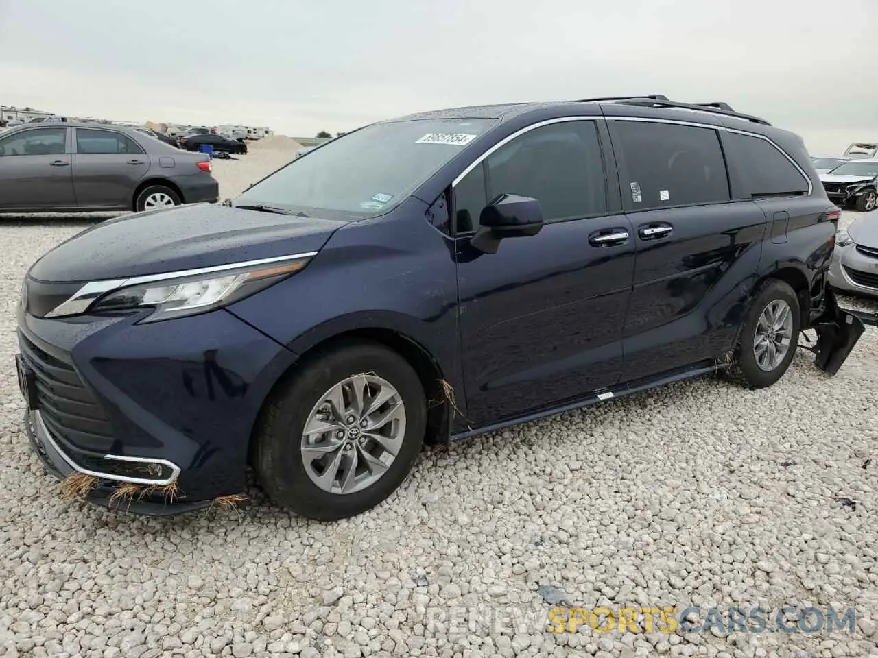 1 Photograph of a damaged car 5TDYRKEC8PS159136 TOYOTA All Models 2023