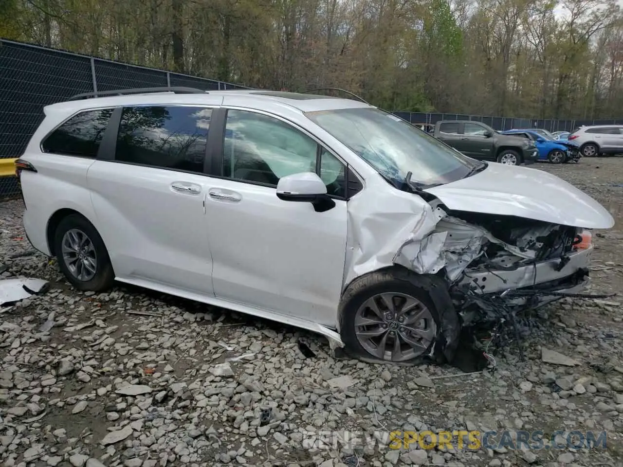 4 Photograph of a damaged car 5TDYRKEC8PS174428 TOYOTA All Models 2023