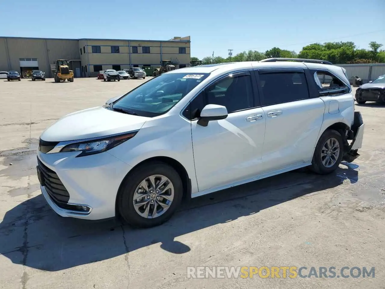 1 Photograph of a damaged car 5TDYRKEC9PS149506 TOYOTA All Models 2023