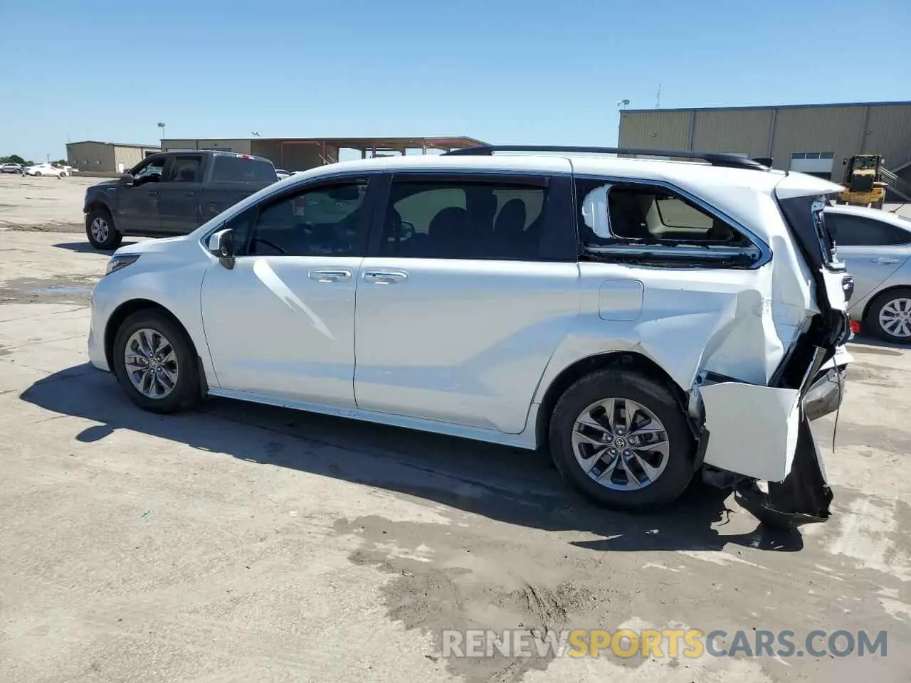 2 Photograph of a damaged car 5TDYRKEC9PS149506 TOYOTA All Models 2023