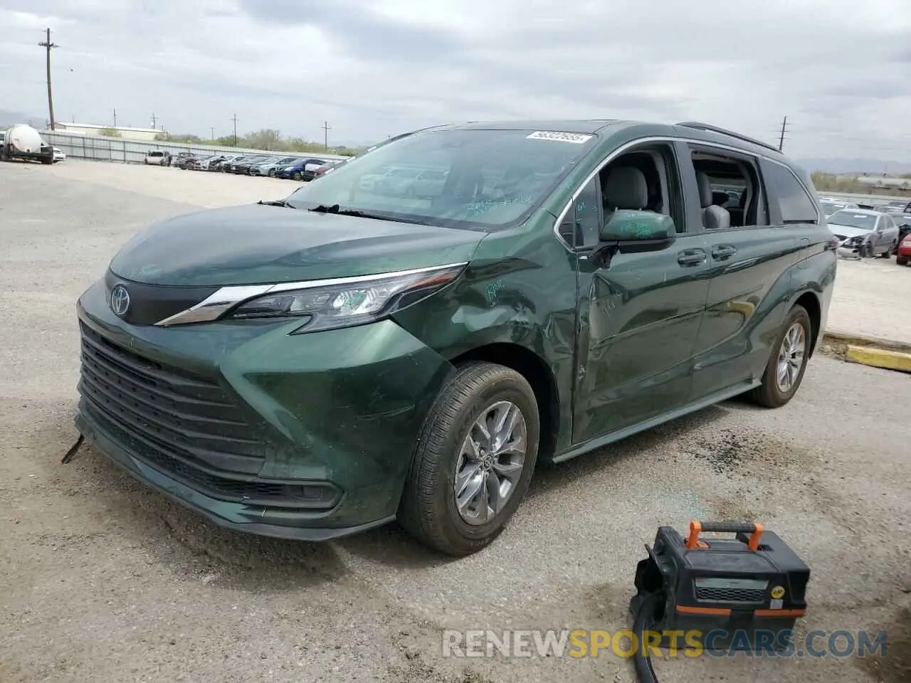 1 Фотография поврежденного автомобиля 5TDBRKEC7RS187146 TOYOTA All Models 2024