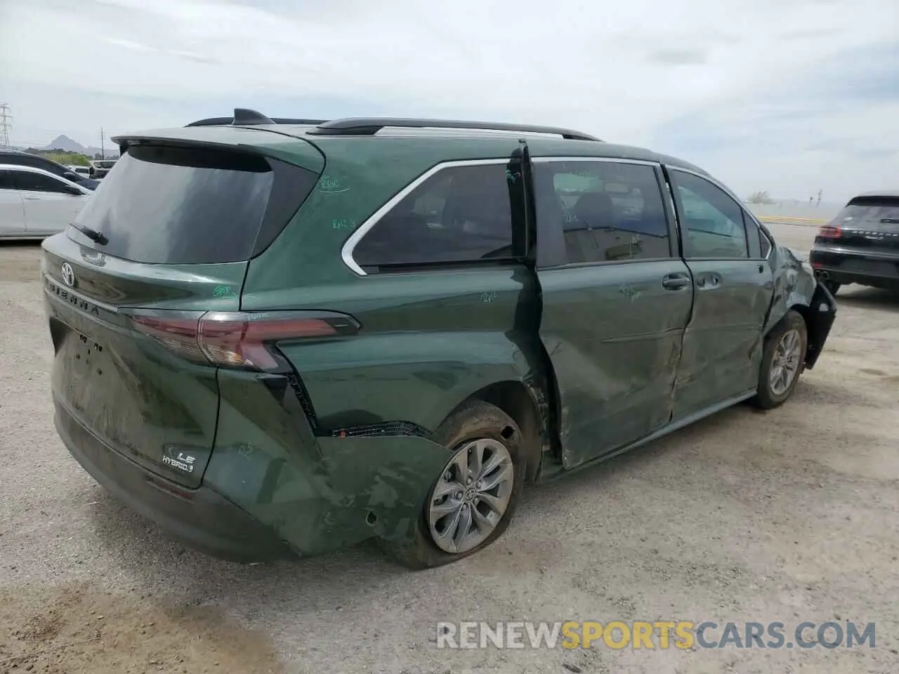 3 Фотография поврежденного автомобиля 5TDBRKEC7RS187146 TOYOTA All Models 2024