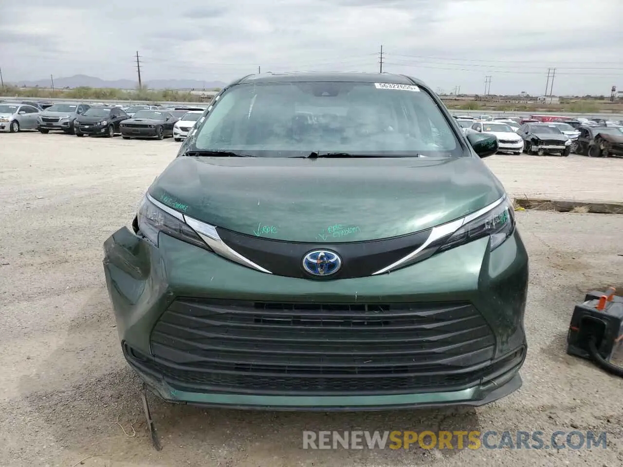 5 Фотография поврежденного автомобиля 5TDBRKEC7RS187146 TOYOTA All Models 2024