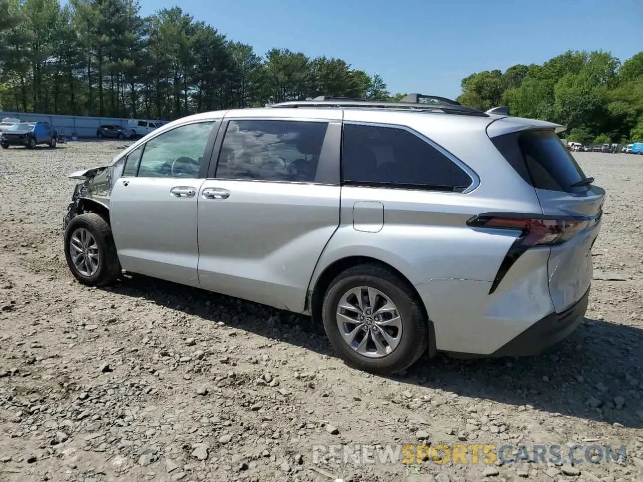 2 Photograph of a damaged car 5TDBRKECXRS205199 TOYOTA All Models 2024