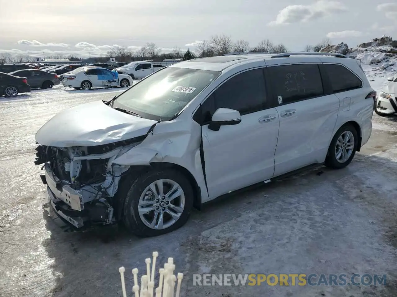 1 Photograph of a damaged car 5TDGSKFC0RS133762 TOYOTA All Models 2024