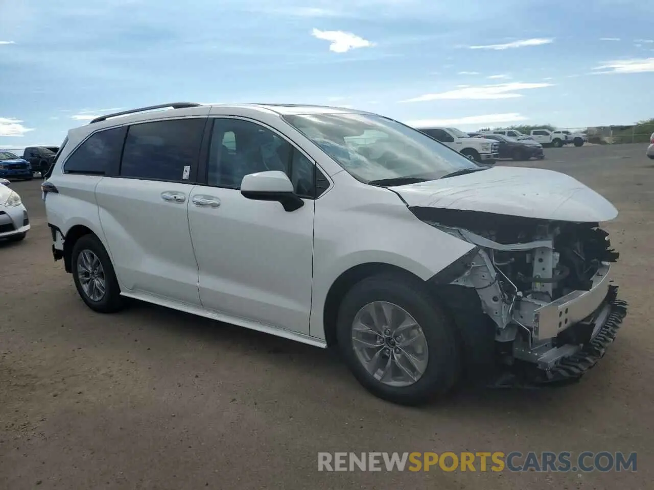 4 Фотография поврежденного автомобиля 5TDJRKEC3RS215567 TOYOTA All Models 2024