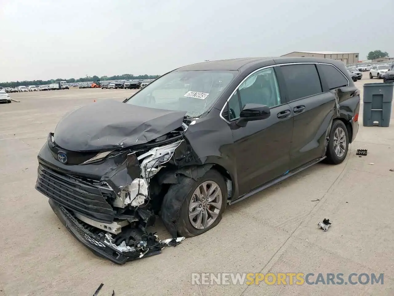 1 Фотография поврежденного автомобиля 5TDKRKEC7RS212532 TOYOTA All Models 2024