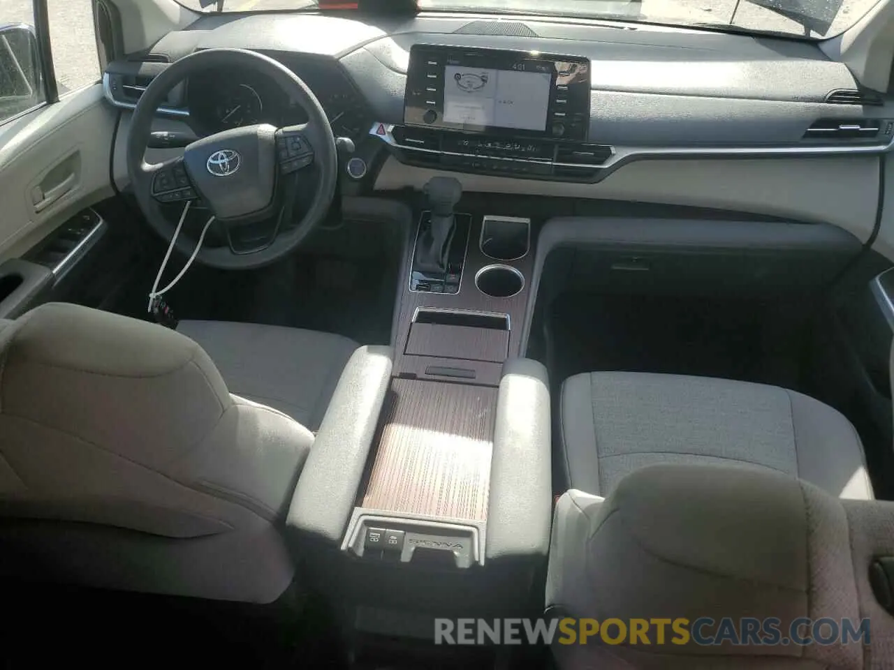 8 Фотография поврежденного автомобиля 5TDKSKFC0RS114798 TOYOTA All Models 2024