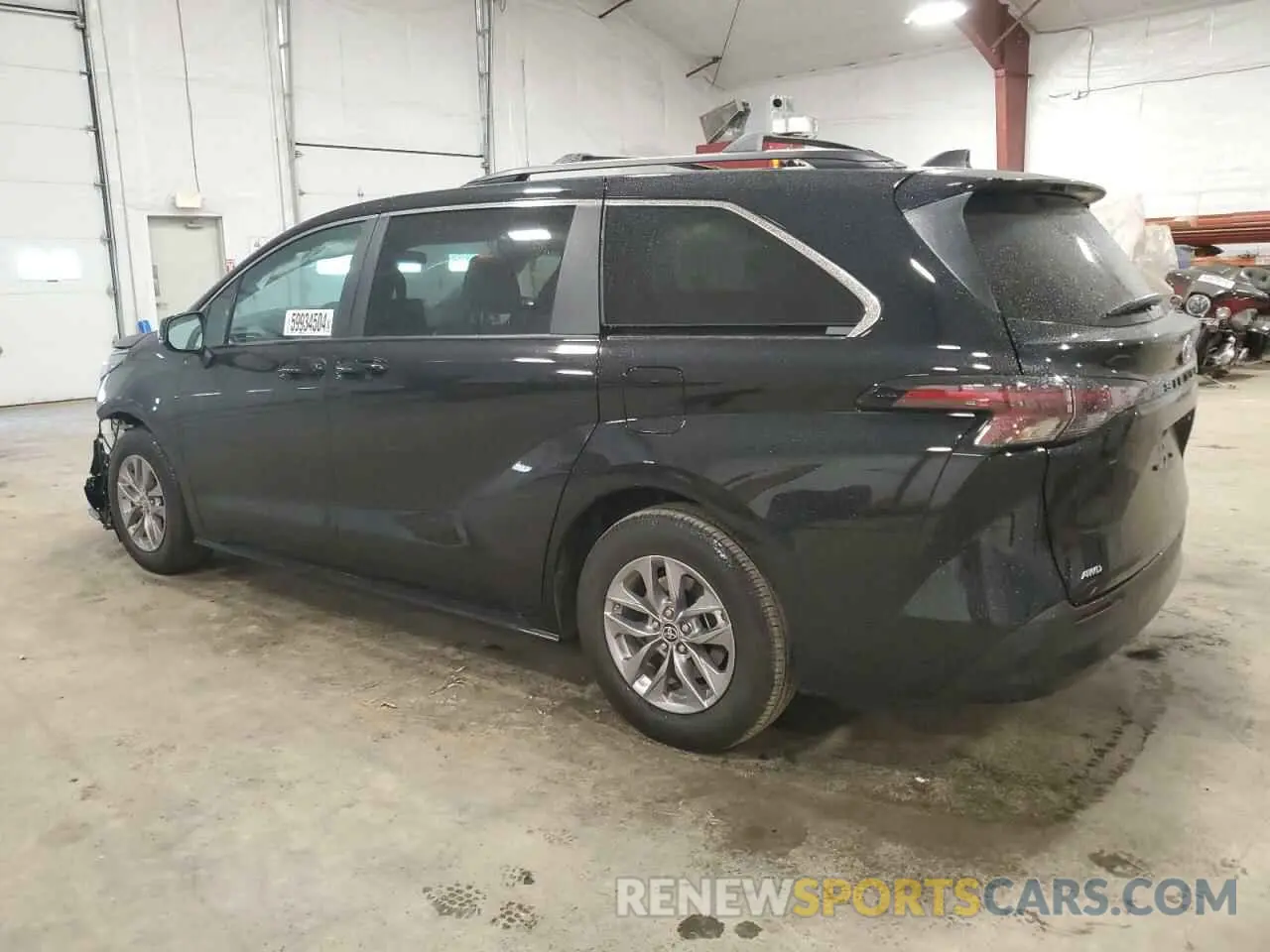 2 Фотография поврежденного автомобиля 5TDKSKFC0RS128944 TOYOTA All Models 2024