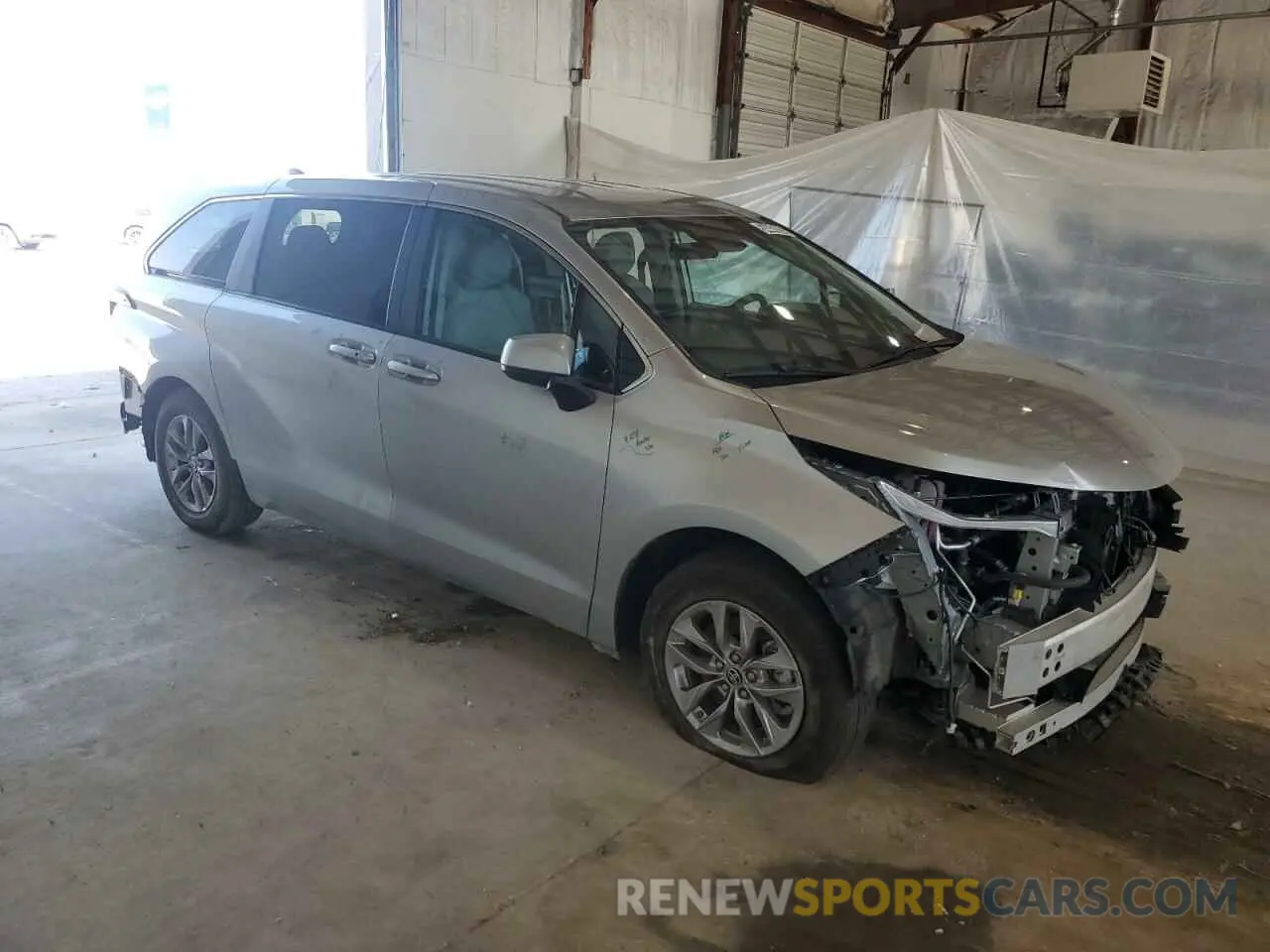 4 Фотография поврежденного автомобиля 5TDKSKFC6RS135350 TOYOTA All Models 2024