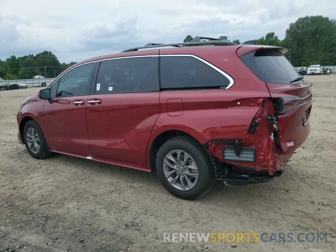 2 Photograph of a damaged car 5TDYRKEC0RS192389 TOYOTA All Models 2024