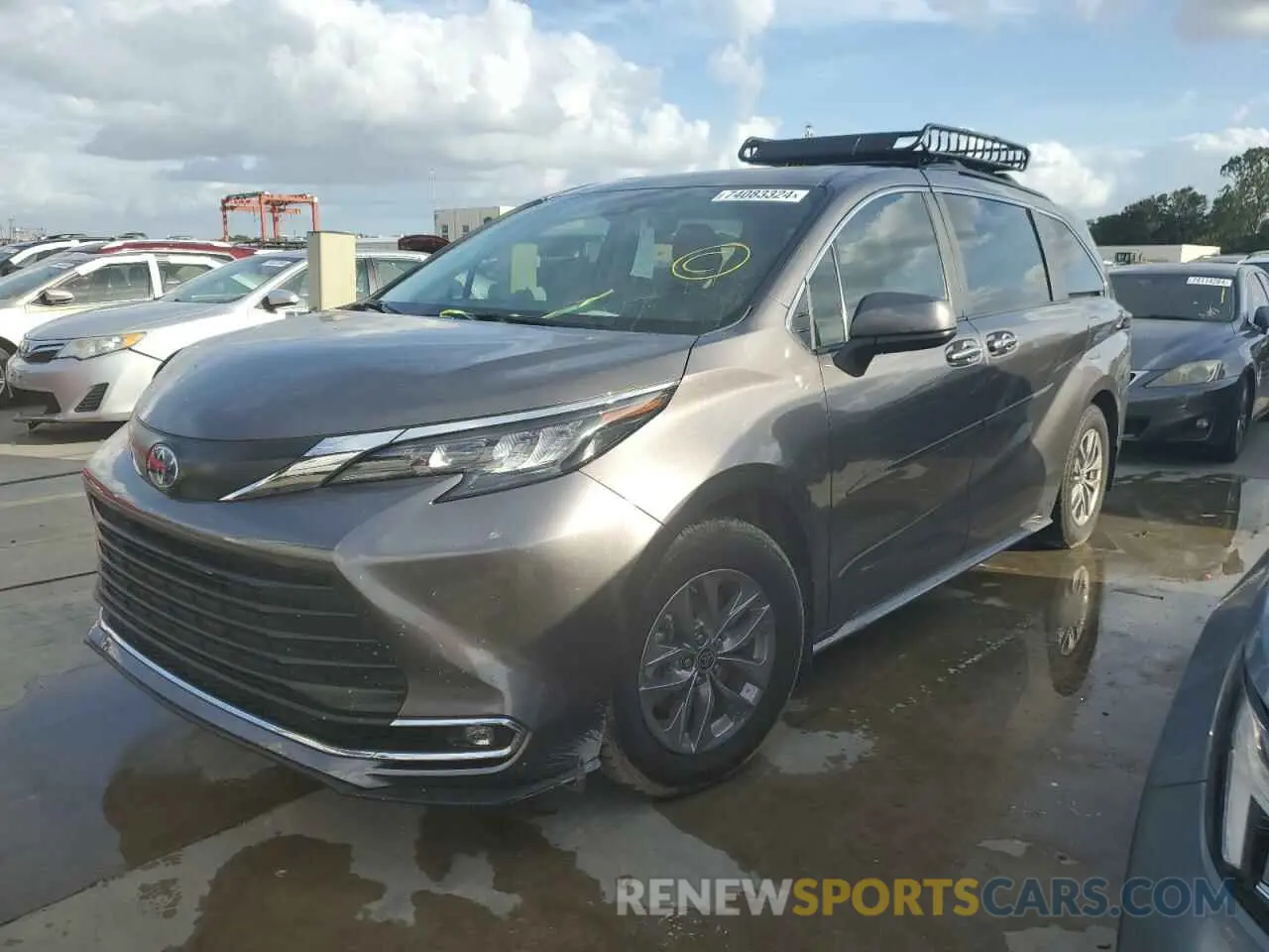 1 Photograph of a damaged car 5TDYRKEC6RS187875 TOYOTA All Models 2024