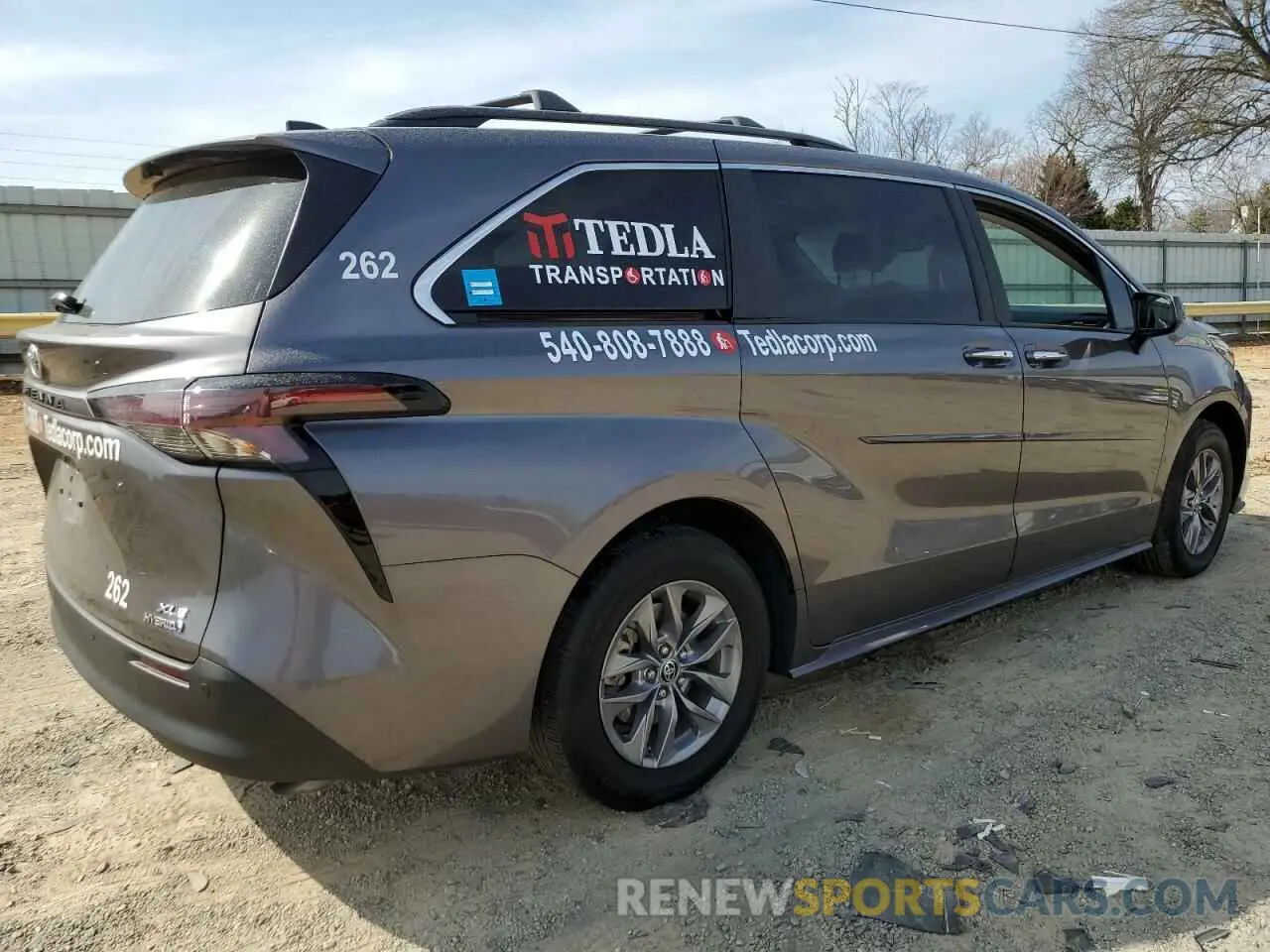 3 Фотография поврежденного автомобиля 5TDYSKFC7RS154371 TOYOTA All Models 2024