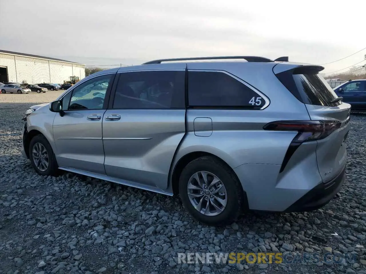 2 Photograph of a damaged car 5TDBRKEC4SS245039 TOYOTA All Models 2025