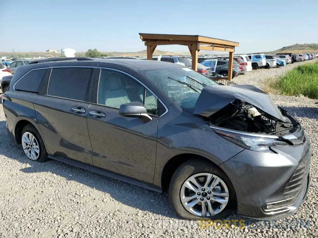 4 Фотография поврежденного автомобиля 5TDJRKECXSS254002 TOYOTA All Models 2025