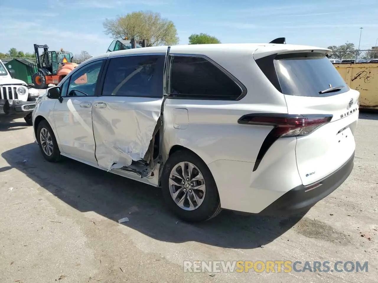 2 Фотография поврежденного автомобиля 5TDKRKEC6SS225441 TOYOTA All Models 2025