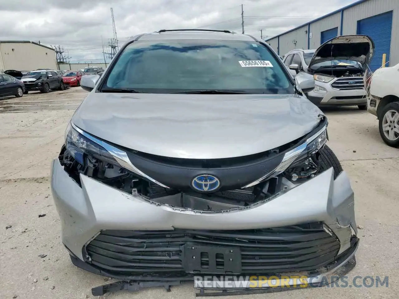 5 Photograph of a damaged car 5TDYRKEC2SS227178 TOYOTA All Models 2025