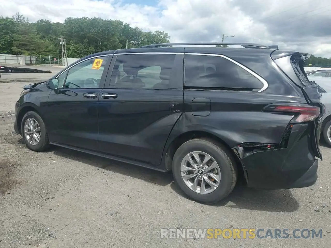 2 Photograph of a damaged car 5TDYRKEC8SS228836 TOYOTA All Models 2025
