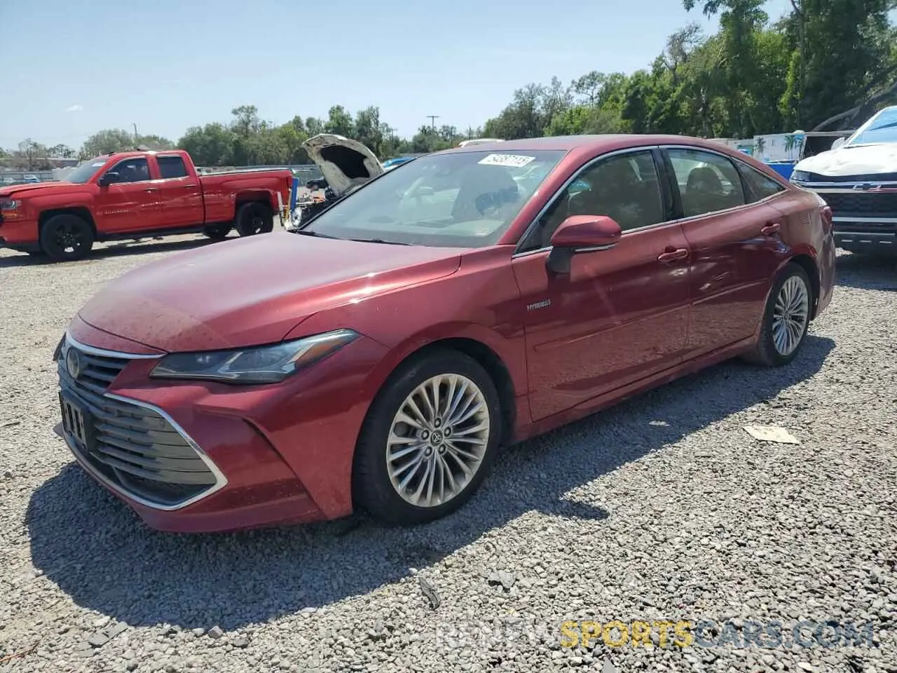 1 Photograph of a damaged car 4T1B21FB1KU004700 TOYOTA AVALON 2019