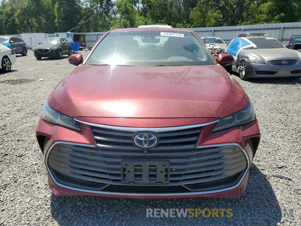 5 Photograph of a damaged car 4T1B21FB1KU004700 TOYOTA AVALON 2019