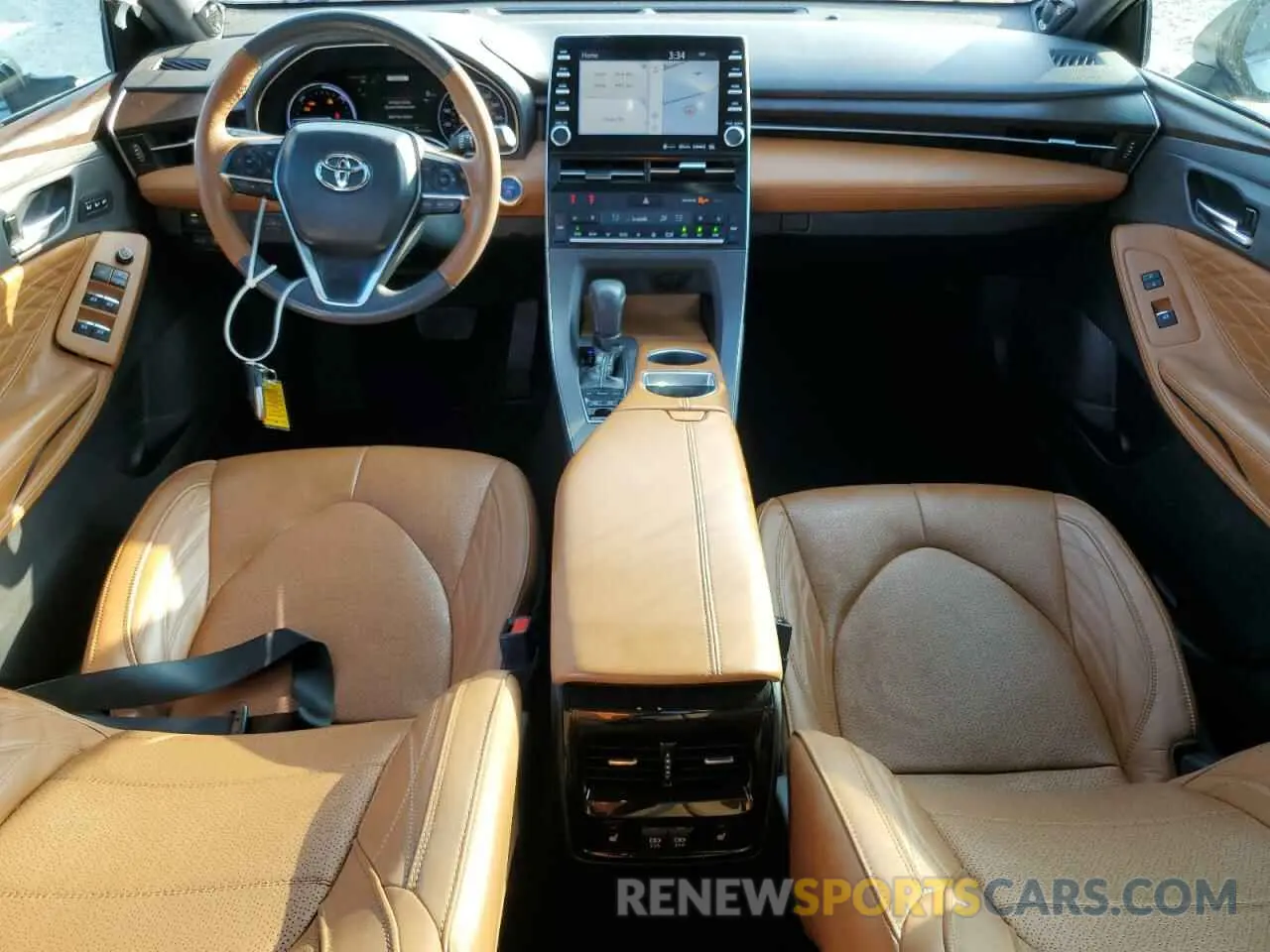 8 Фотография поврежденного автомобиля 4T1B21FB1KU010609 TOYOTA AVALON 2019