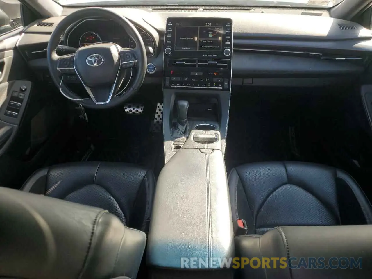 8 Photograph of a damaged car 4T1B21FB4KU001922 TOYOTA AVALON 2019