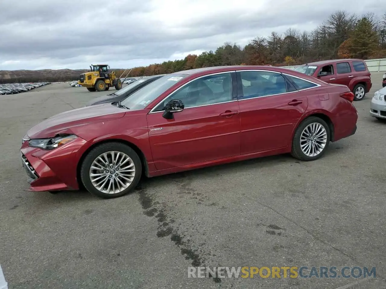 1 Photograph of a damaged car 4T1B21FB5KU009138 TOYOTA AVALON 2019