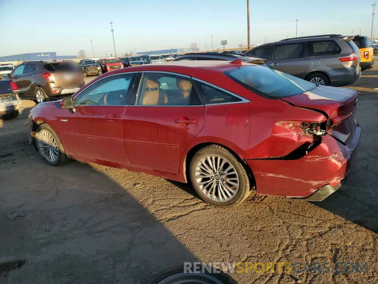2 Фотография поврежденного автомобиля 4T1B21FB7KU005379 TOYOTA AVALON 2019