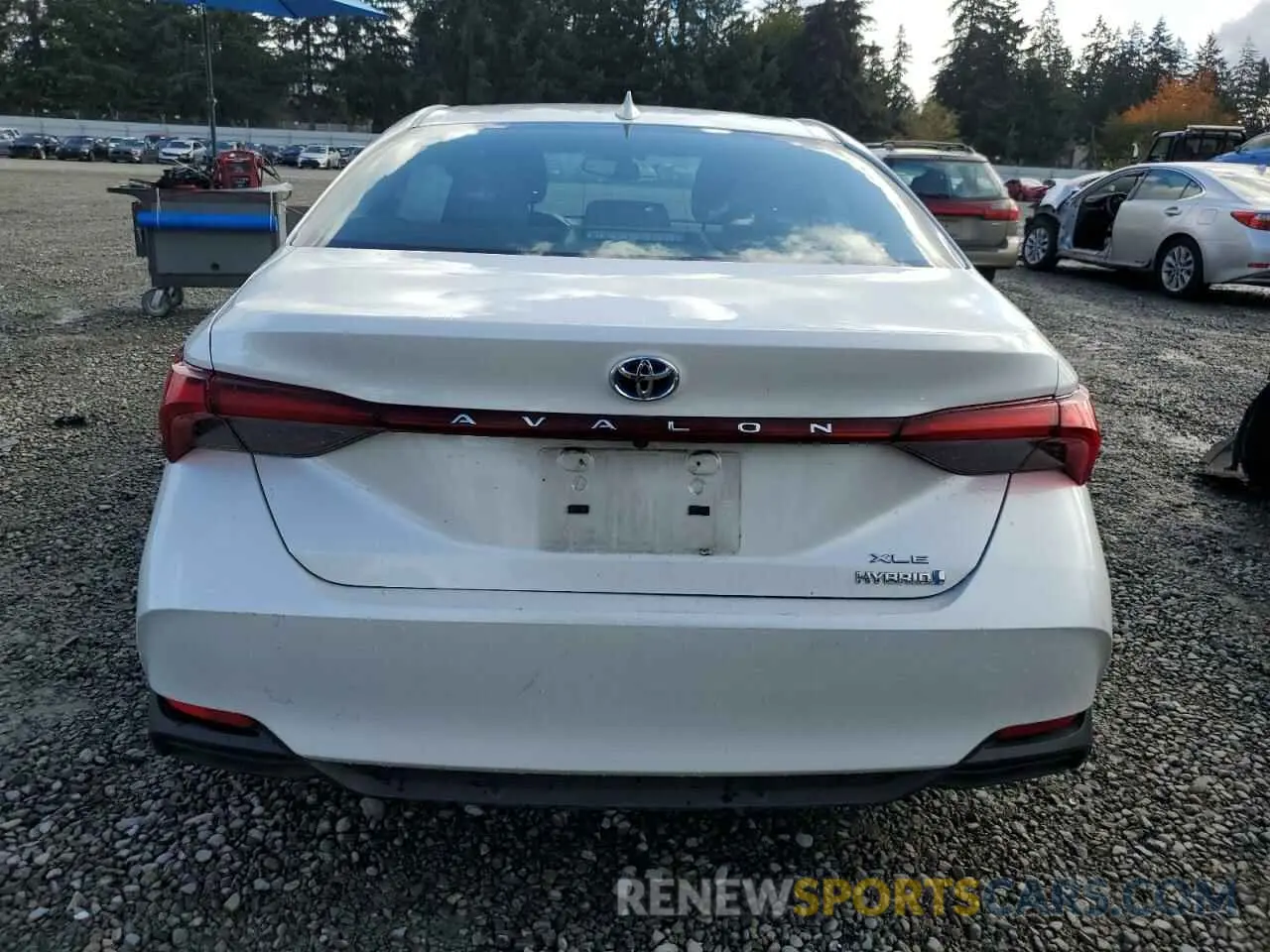 6 Photograph of a damaged car 4T1B21FBXKU001097 TOYOTA AVALON 2019