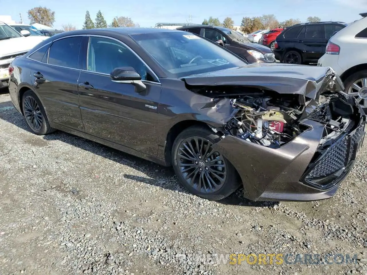 4 Фотография поврежденного автомобиля 4T1B21FBXKU003688 TOYOTA AVALON 2019
