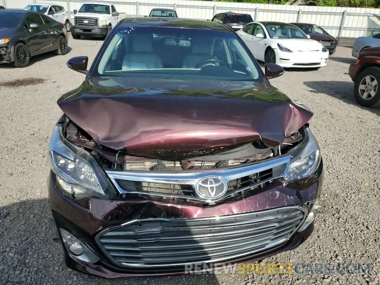 5 Photograph of a damaged car 4T1BK1EB7FU178374 TOYOTA AVALON 2019