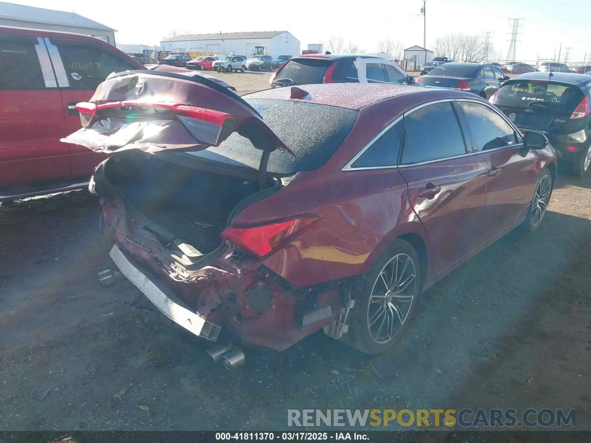6 Фотография поврежденного автомобиля 4T1BZ1FB0KU009172 TOYOTA AVALON 2019